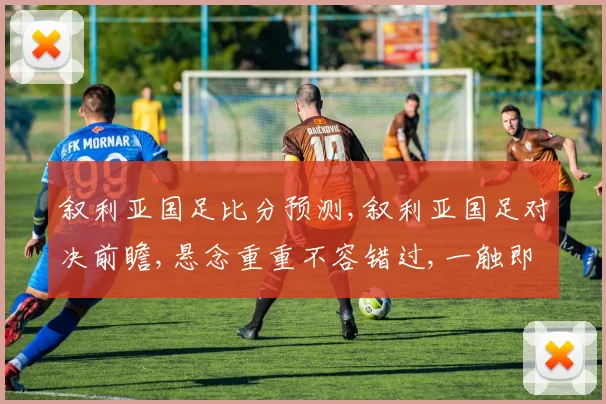 叙利亚国足比分预测,叙利亚国足对决前瞻,悬念重重不容错过,一触即发